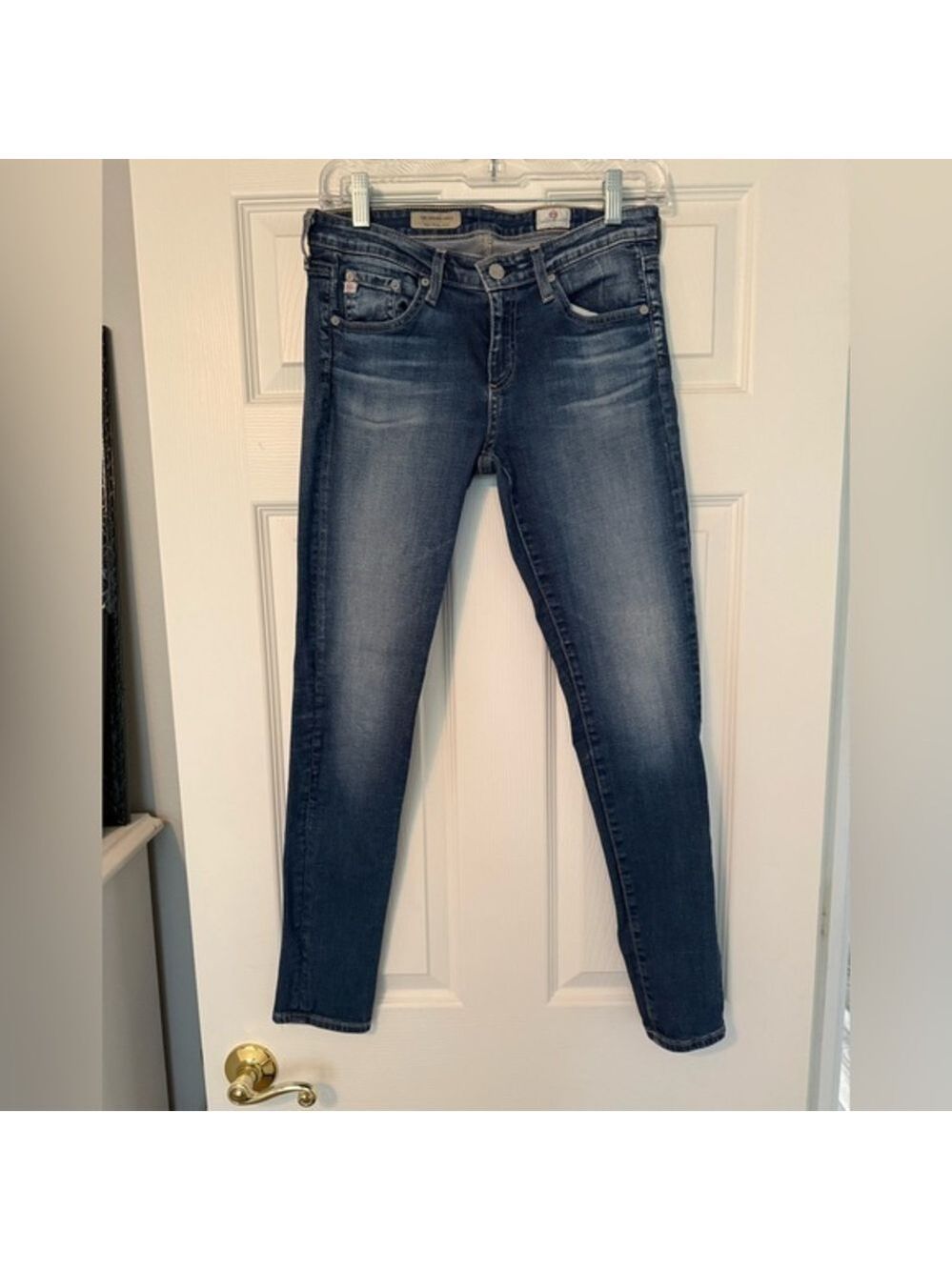 AG Adriano Goldschmied The Legging Ankle Dark Blue Skinny Jeans